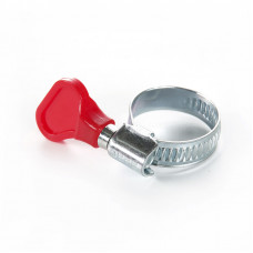  Хомут черв'ячний з метеликом 16-25 мм