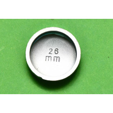 Заглушка блоку циліндрів голівки блоку (ГБЦ) діаметр 26 мм